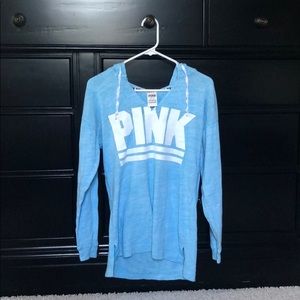 Pink by Victoria’s Secret blue hoodie